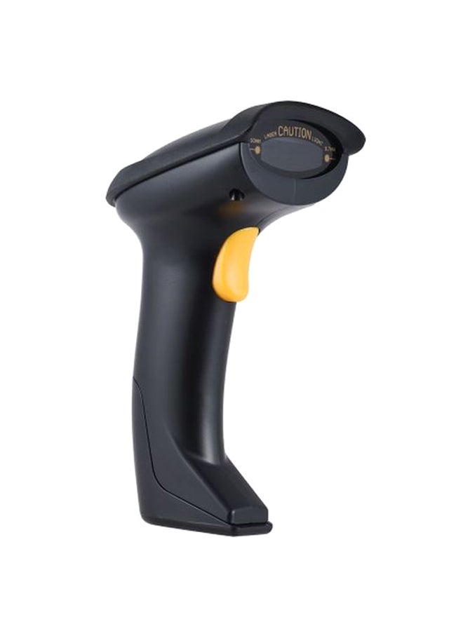 Generic Wireless Barcode Scanner Black/Yellow  - Image 1