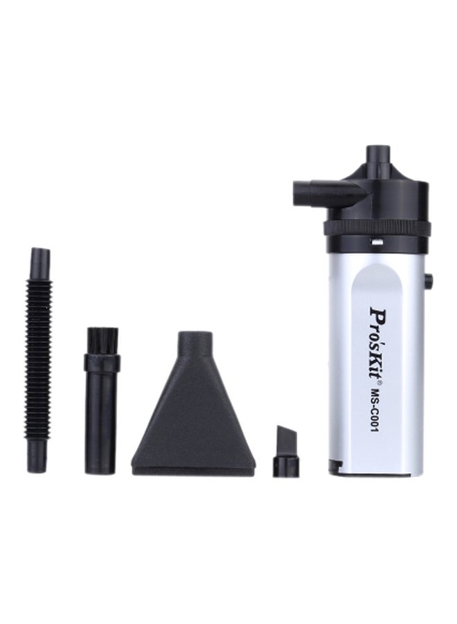 Pro'skit Mini Vacuum Blowing Cleaner Black/Silver - Image 2