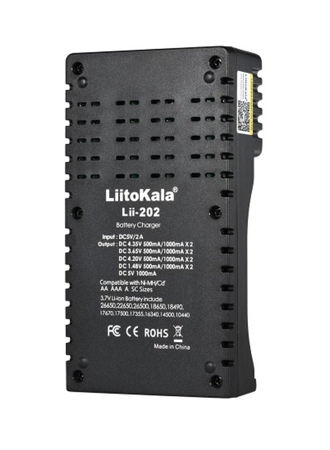 LiitoKala - Smart Battery Charger Black - Image 1