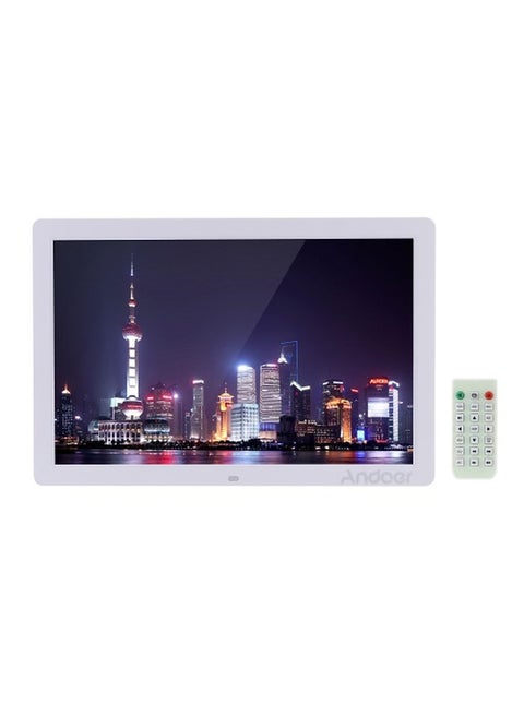 LED Digital Photo Frame White