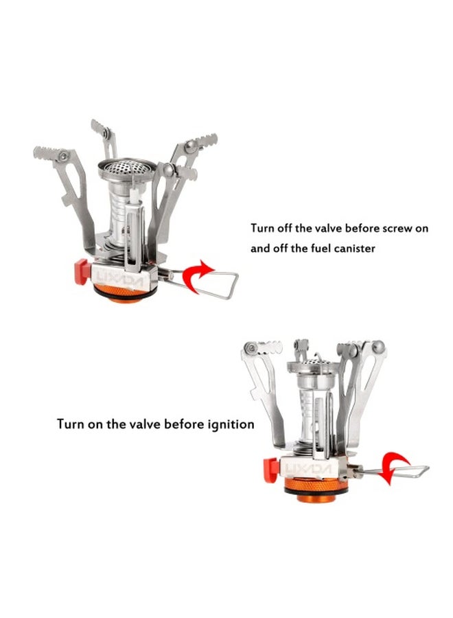 LIXADA - Portable Lightweight Outdoor Cooking Burner With Storage Box - Image 1