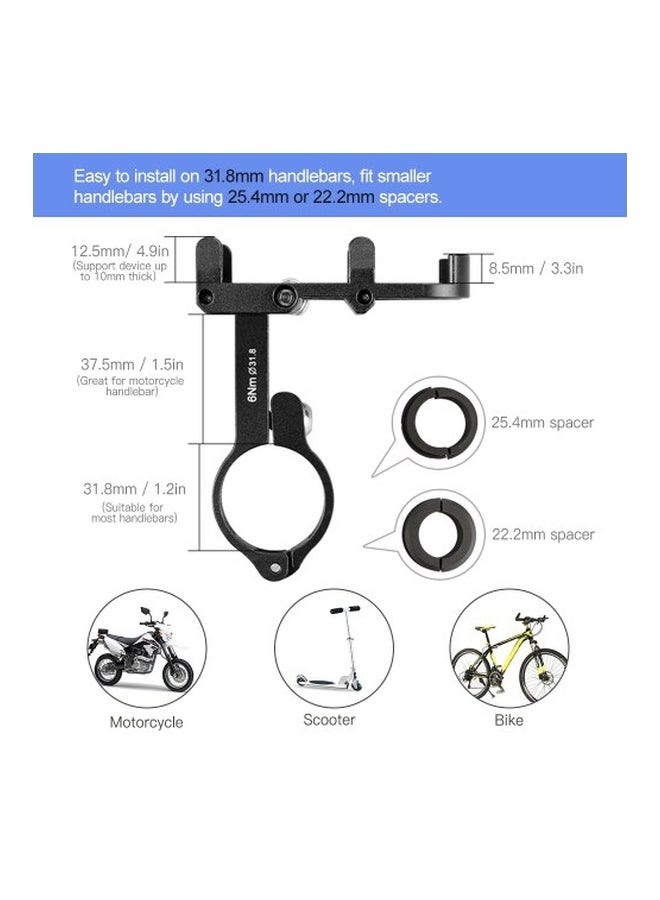 GUB Adjustable Bike Phone Holder Mount  - Image 3