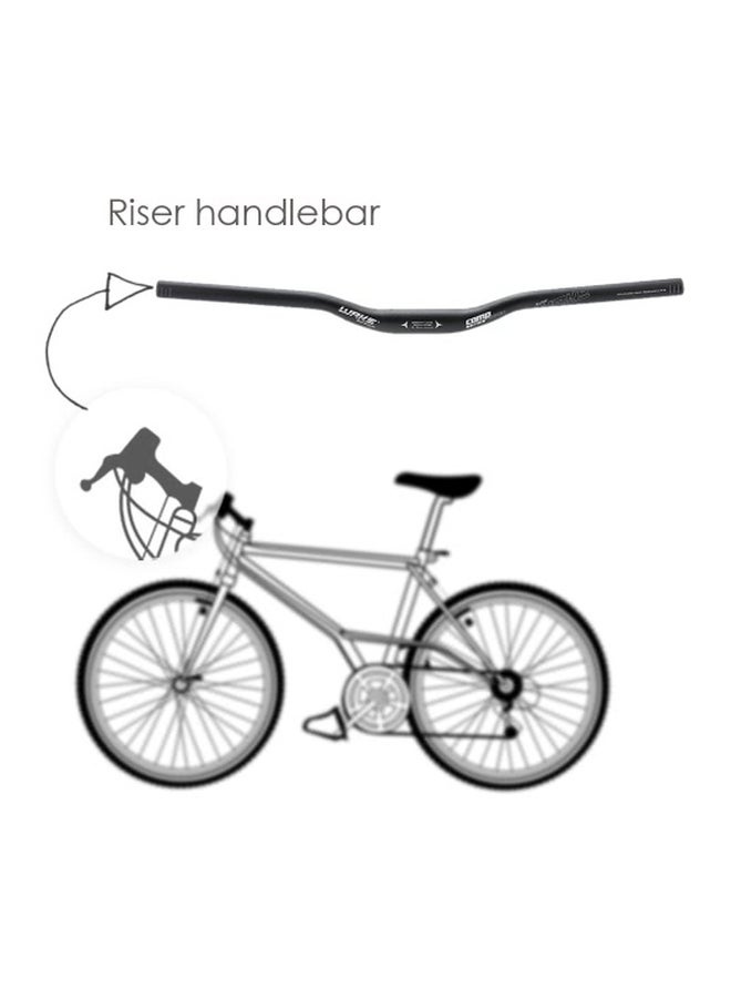 Cycling Bike Riser Handlebar - 31.8mm