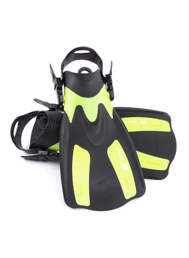 Whale 2-Piece Snorkelling Swim Fins - M M - Image 4