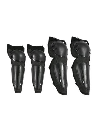 4-Piece Protective Knee Shin Elbow Guard - v1554118466/N23010798A_1
