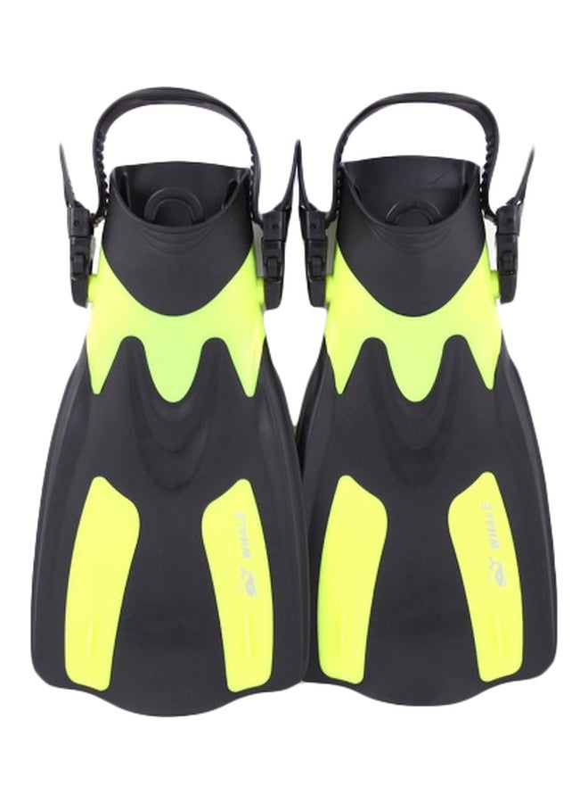 Whale 2-Piece Snorkelling Swim Fins - M M - Image 1