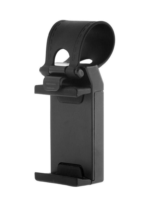 Universal Car Steering Wheel Mobile Phone Holder For iPhone 6 Plus Black