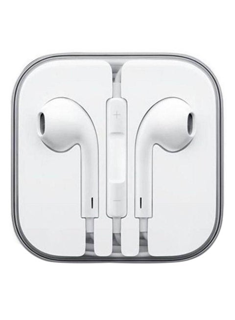 Earphone Headset Withremote Mic For iPhone 6S/6Splus/6/6Plus/5/4/iPad/iPod (Awd) White