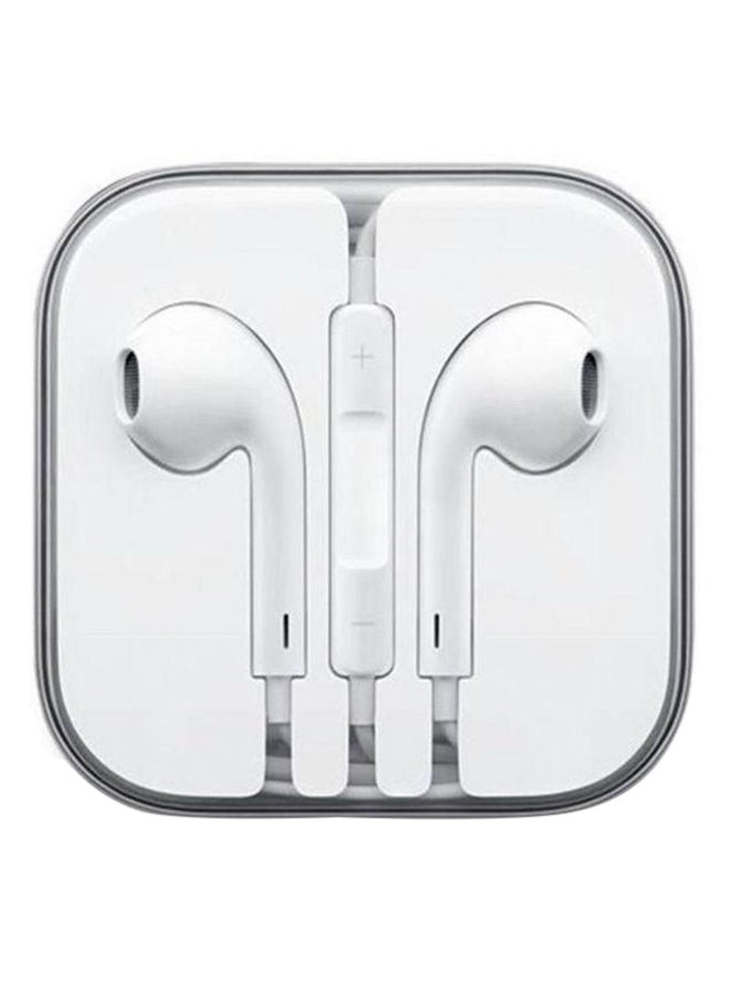 Generic - Earphone Headset Withremote Mic For iPhone 6S/6Splus/6/6Plus/5/4/iPad/iPod (Awd) White - Image 1