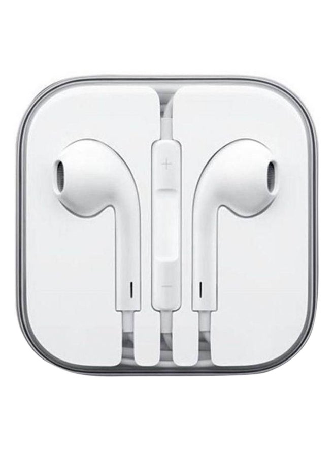 Generic - Earphone Headset With Remote Mic For iPhone 6S6Splus66Plus iPadipod White - Image 1