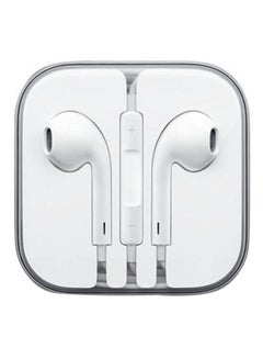 Earphone With Remote & Mic For iPhone 5 5G And Other Mobile Phones White