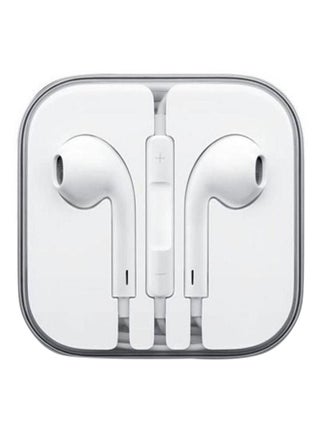 Earphone With Remote & Mic For iPhone 5 5G And Other Mobile Phones White - v1554121098/N22795934A_1