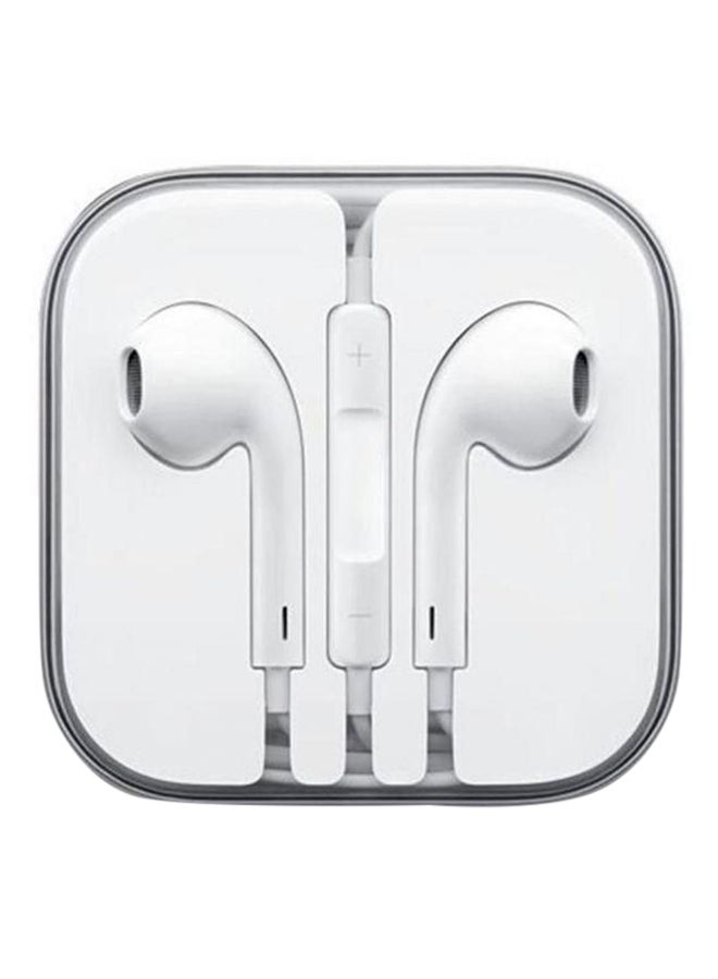 Generic - Earphone With Remote & Mic For iPhone 5 5G And Other Mobile Phones White - Image 1