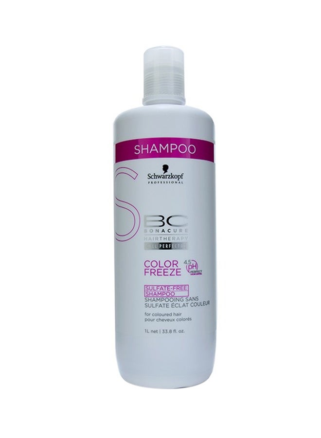 Schwarzkopf BC Color Freeze pH 4.5 Sulfate-Free Shampoo (For Coloured Hair) 1000ml/33.8oz Multicolour