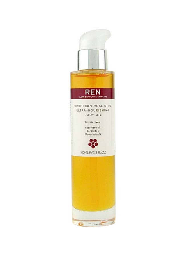 REN Moroccan Rose Otto Ultra Moisture Body Oil 100ml/3.3oz