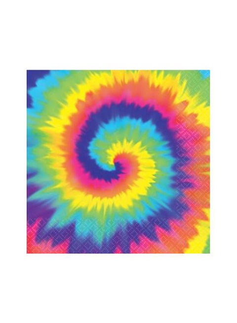 16-Piece Groovy Lunch Tissue Paper Set Tableware Party Supplies