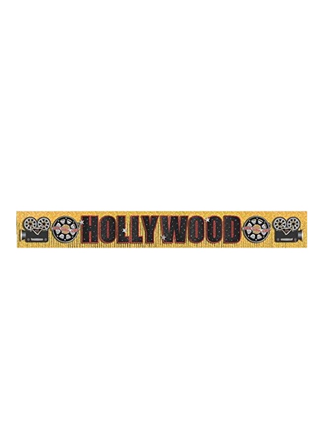 Amscan Hollywood Fringe Banner 10feet - Image 1
