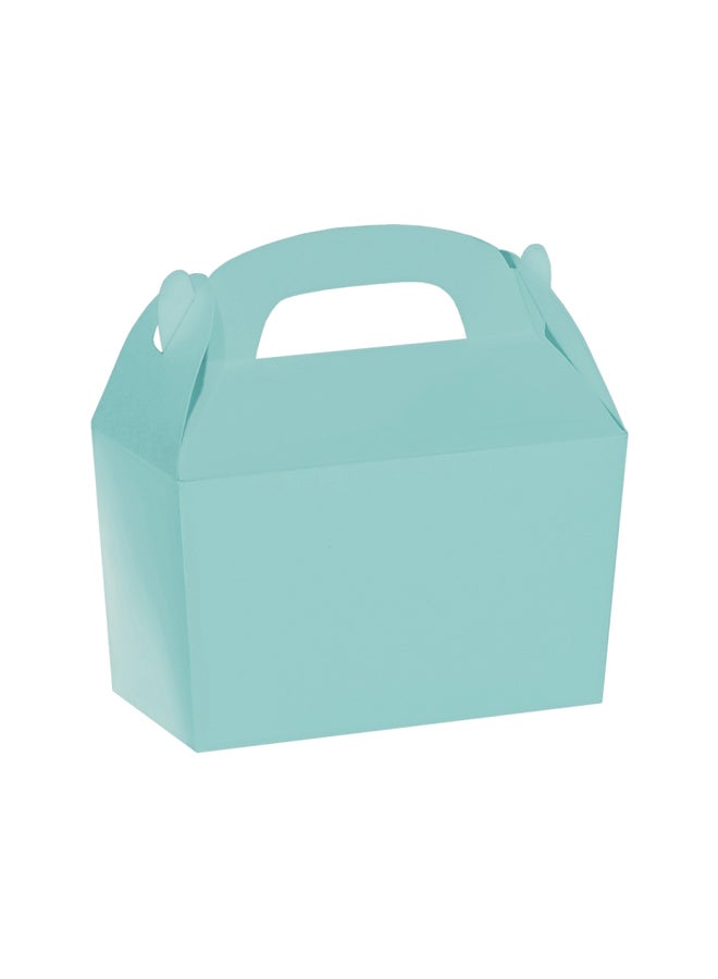 أمسكان صناديق من الورق لهدايا ضيوف الحفلة