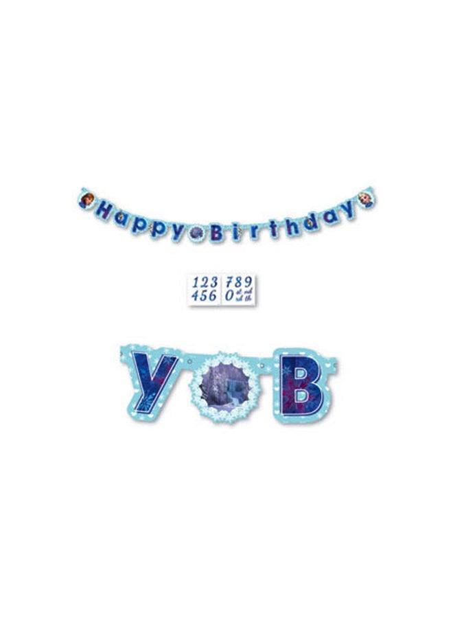 Amscan Frozen Age Banner Birthday Decoration and Party Supplies