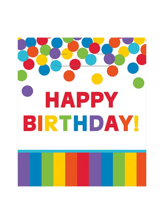 Amscan Primary Small Paper Bag