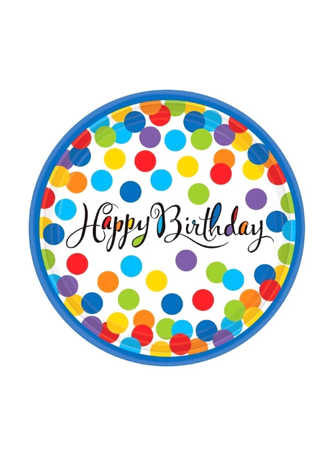36-Piece Birthday Party Paper Plates