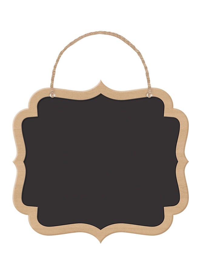 Amscan Large Chalkboard Marquee Hnaging Signs Wood 2pcs Party Supplies