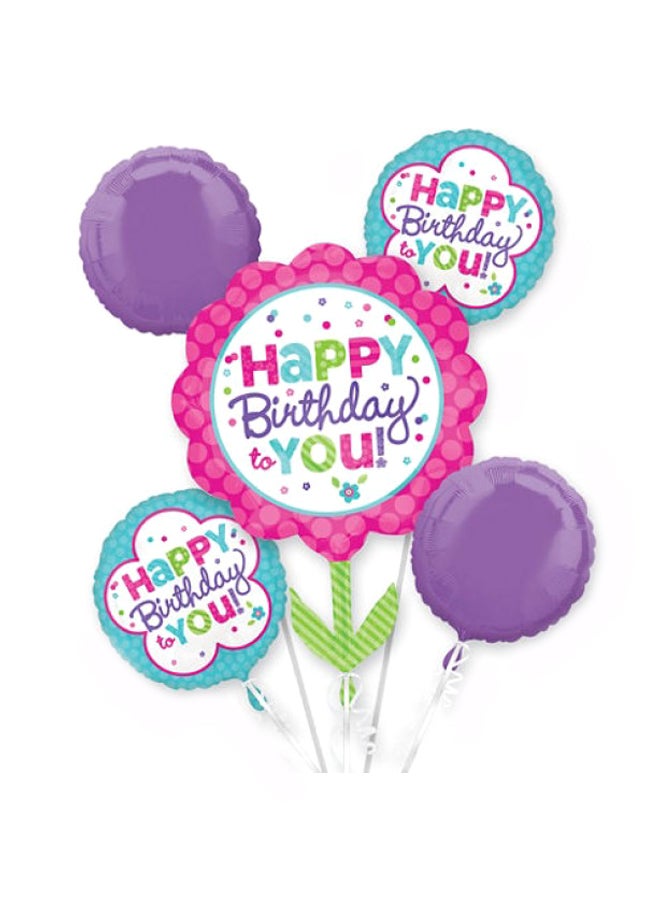 5-Piece Happy Birthday To You Balloon Set 17inch - v1554122575/N22807866A_1