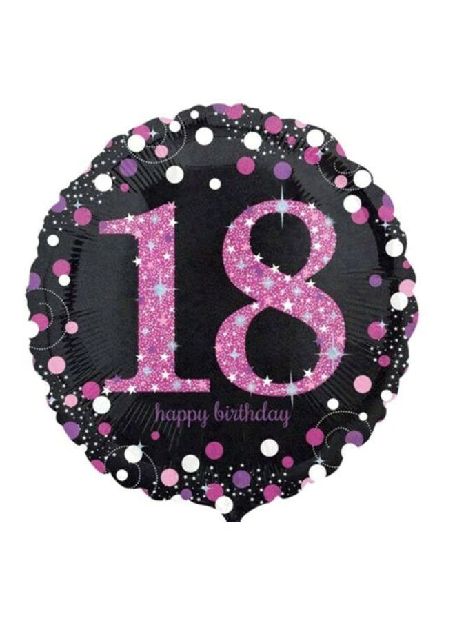 18th Birthday Printed Party Foil Balloon 43inch Decorations Party Supplies 43inch