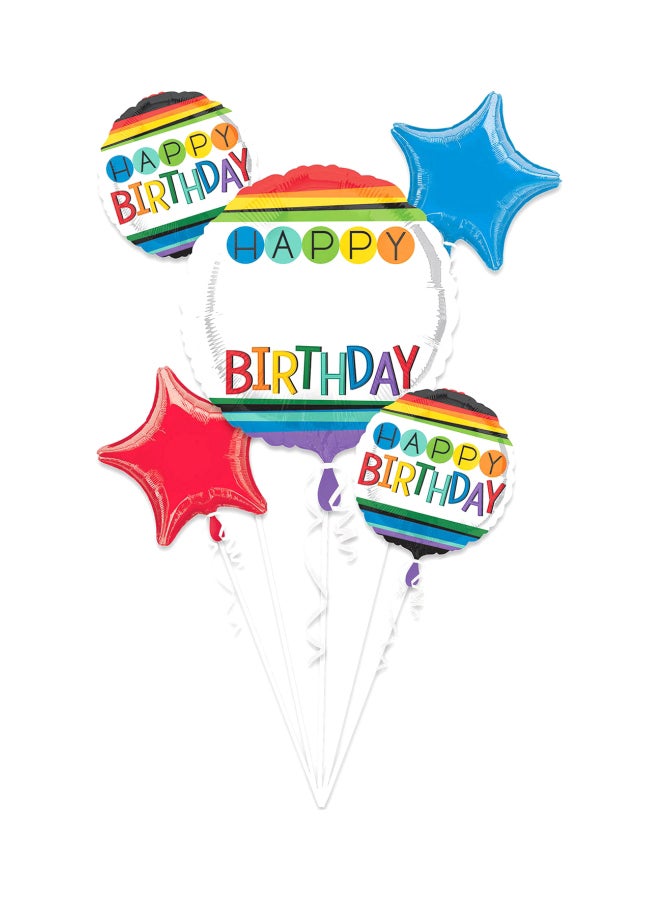 Anagram Bouquet Foil Party Balloon Decorations Party Supplies