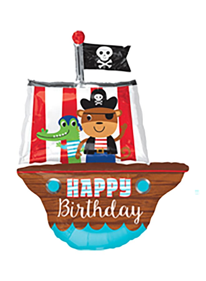 Pirate Ship Patterned Super Shaped Party Balloon - v1554122610/N22808041A_1