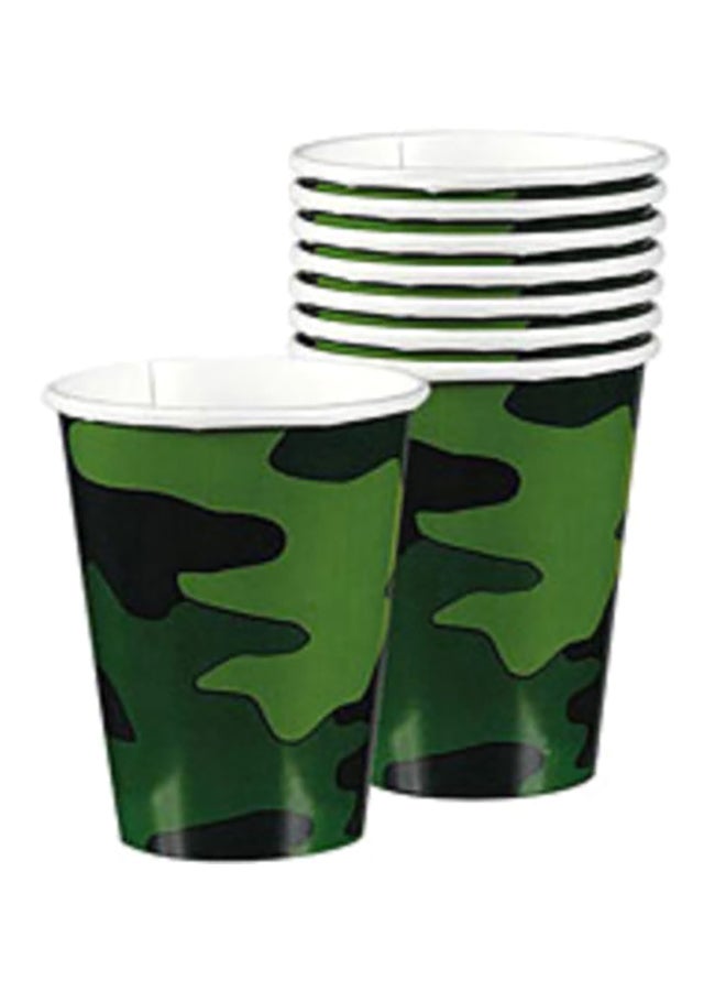 Amscan 8-Piece Decorative Cup Set