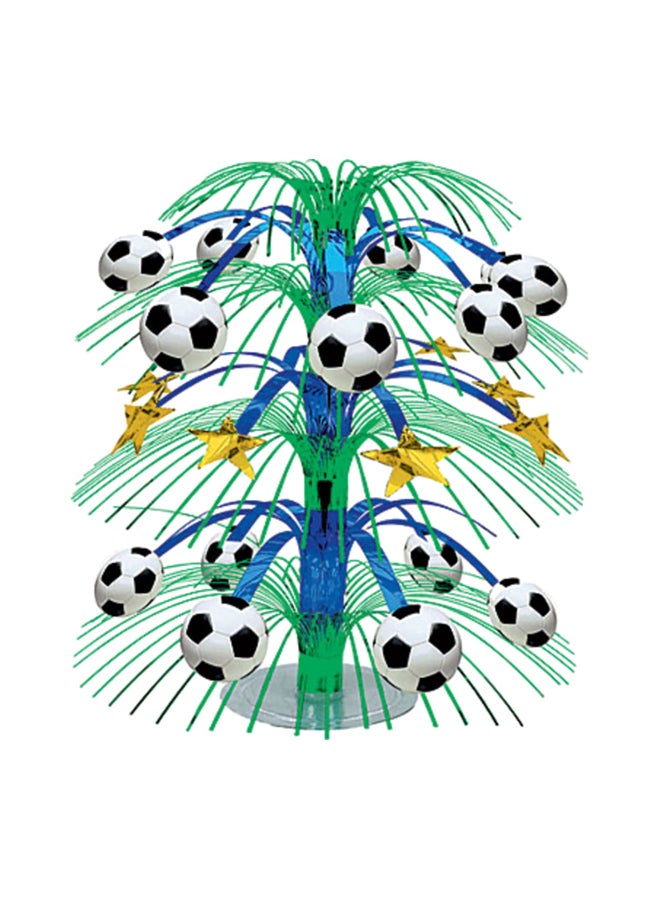 Amscan Decorative Soccer Cascade Centerpiece 18inch