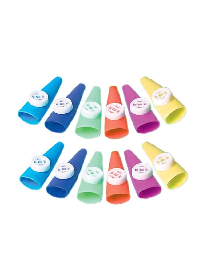 أمسكان مجموعة مستلزمات حفلات كازو من الورق من 12 قطعة