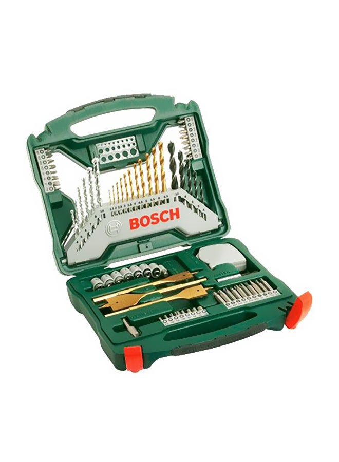 BOSCH 70-Piece Tool Kit Silver/Gold/Black 