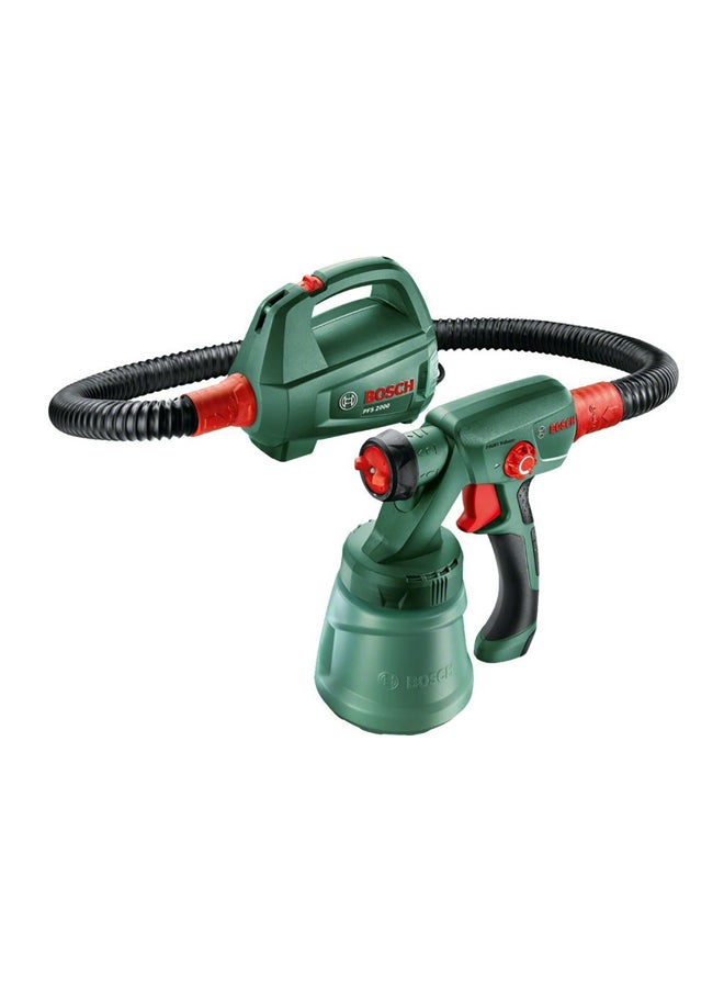 BOSCH Paint Spray System Green/Black/Red 24.6x36.4x25.4centimeter
