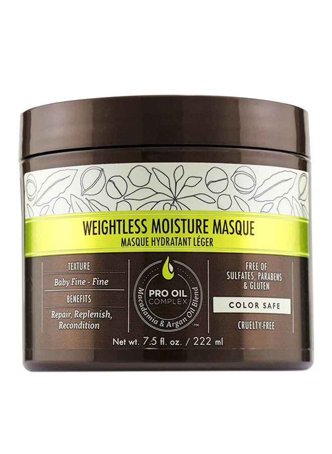 Macadamia Natural Oil Professional Weightless Moisture Masque 222ml/7.5oz 
