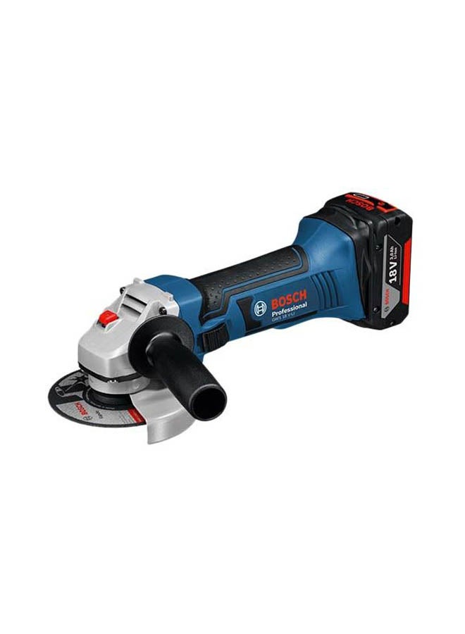 بوش جلاخة زاوية احترافية بدون سلك أزرق/ أسود/ فضي