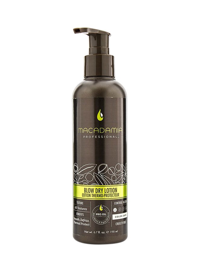 Macadamia Natural Oil - Professional Blow Dry Lotion 198ml/6.7oz - Image 1