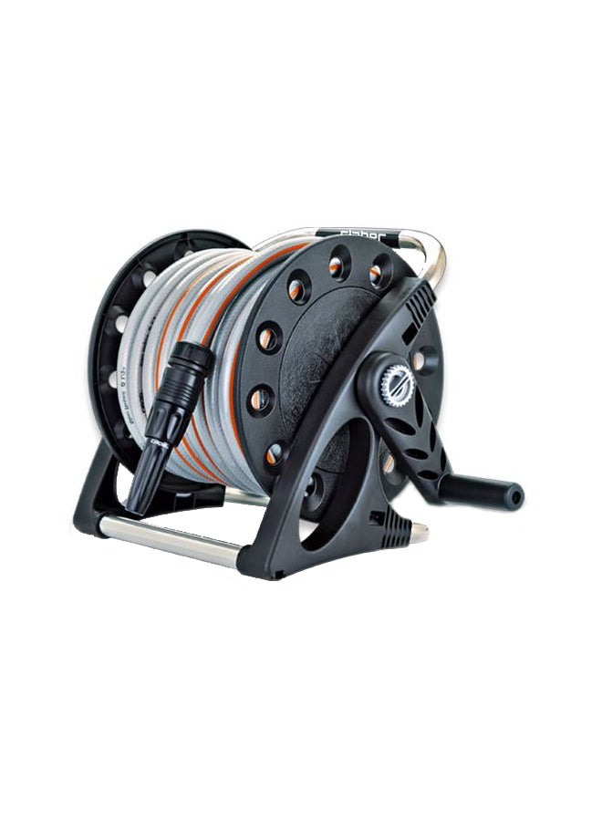 Claber Hose Reel Kit Set Black/Silver
