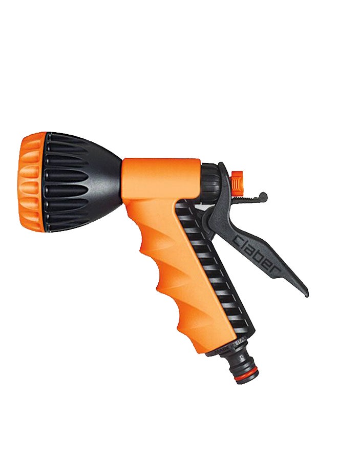 كلابر مسدس رشاش ماء بيد متحركة برتقالي/أسود