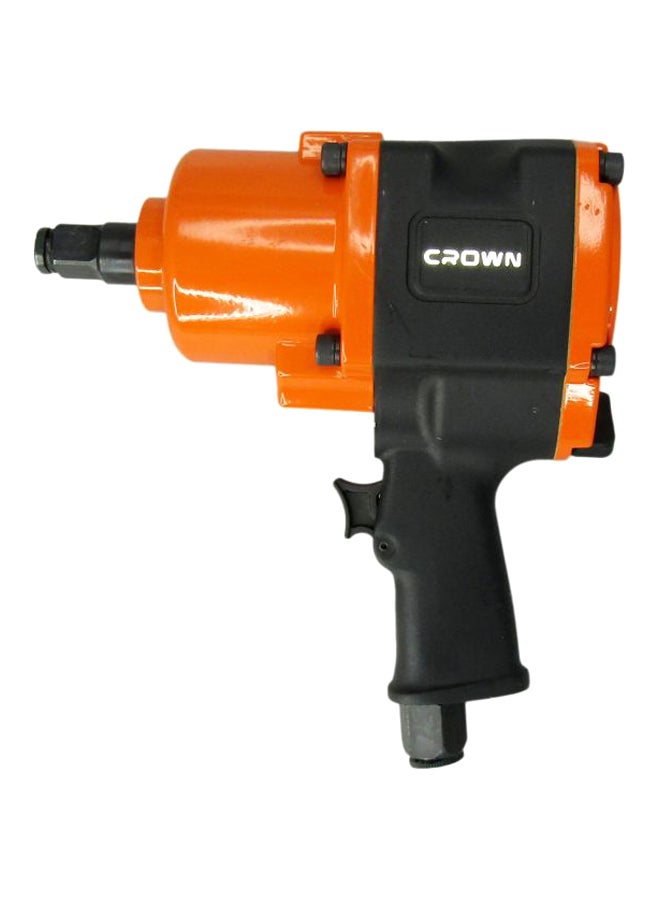 كراون مفتاح ربط بتصميم آمن ومتين أسود /برتقالي.