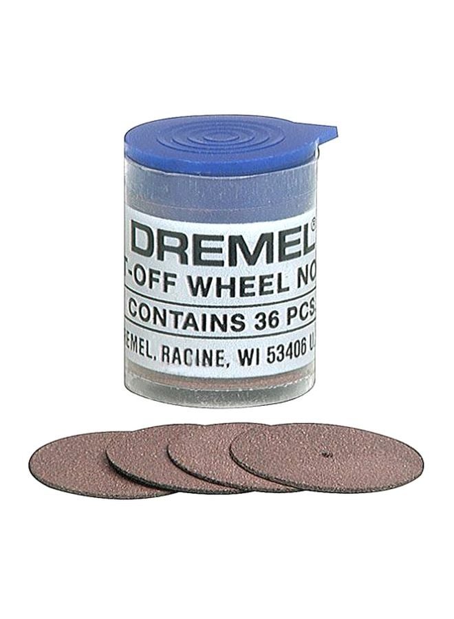 درمل مجموعة عجلة مطحنة وقطاعة من 36 قطعة رمادي