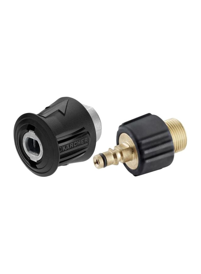 KARCHER Extension Hose Adaptor Set Black/Silver/Gold
