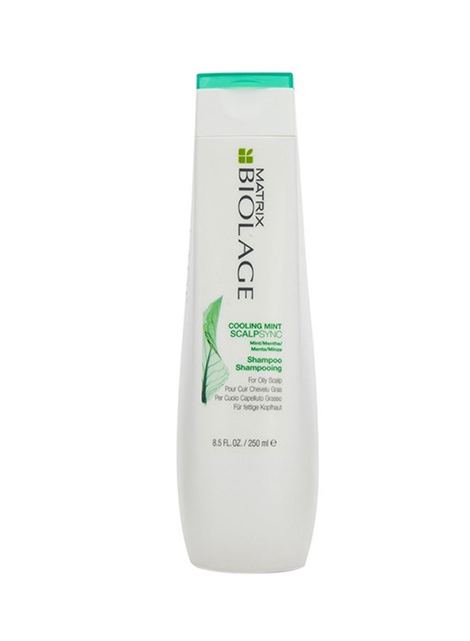 MATRIX - Biolage Scalpsync Cooling Mint Shampoo (For Oily Hair  And Scalp) 250ml/8.5oz - Image 1