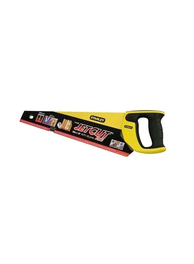 Stanley Jet Cut Handsaw Black/Yellow/Red 18inch 