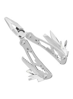 12-In-1 Stainless Steel Multipurpose Tool Silver 21.1x14x5.1cm