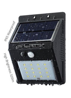 Beauenty 20-LED Solar PIR Motion Sensor Wall Light Black/White 6 x 16cm  - Image 3