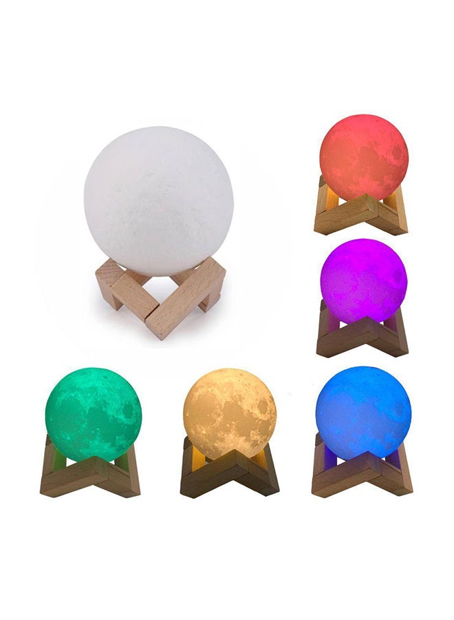 3D Printing Rainbow Color Night Lamp White - Image 2