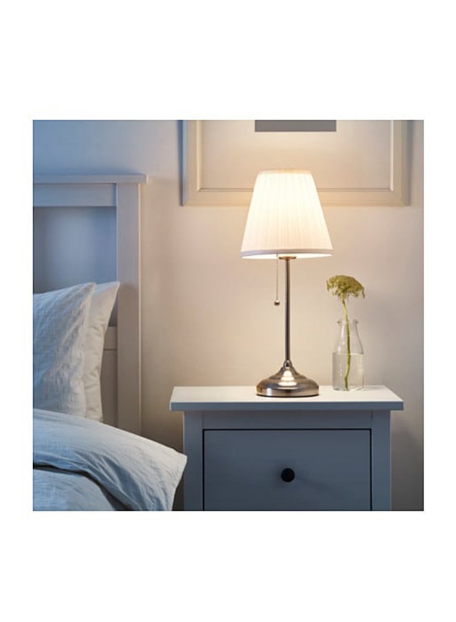 ARSTID Table Lampshade Silver/White  - Image 1