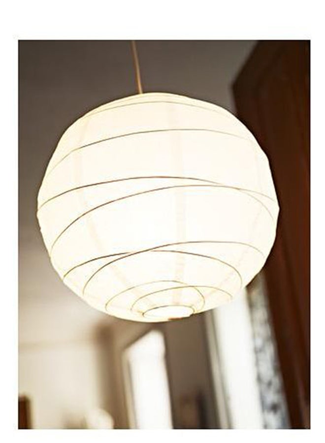 ماركة غير محددة - غطاء مصباح متدلي أبيض - Image 1